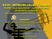 Osamnaesti odbojkaški turnir ” Elmir Elo Salihović”