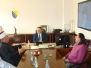 Delić održao sastanak sa predstavnicima vjerskih zajednica Sastanak sa vjerskim službenicima - Foto: Lukavacki.ba