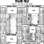 RED VOZNJE 1894