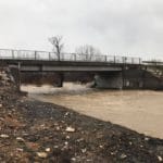 Most preklo Turije u reonu "Čagalo"