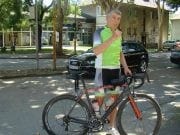 Ostvario životni san: Iz Švedske biciklom doputovao u Lukavac