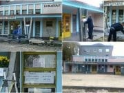 FOTO: U toku radovi na uređenju zgrade željezničkog stajališta u Lukavcu