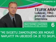 OO SDP Lukavac o izjavama istaknutog SDA političara Teufika Arapčića