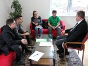 Održan sastanak sa učenicima JU Mješovite srednje škole Lukavac