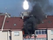 Požar u Ul. Armije BiH