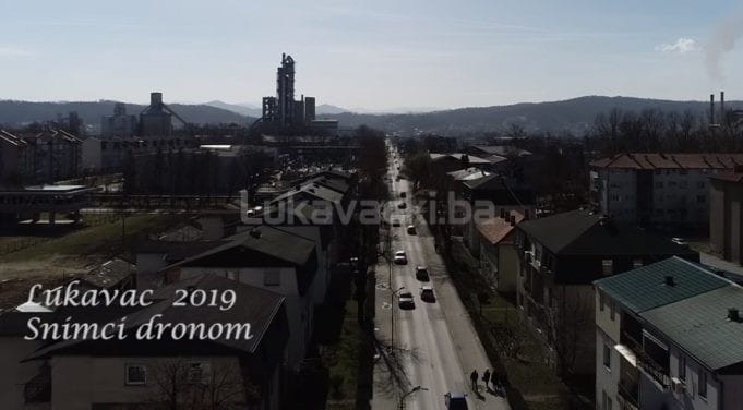 Lukavackih brigada iz zraka