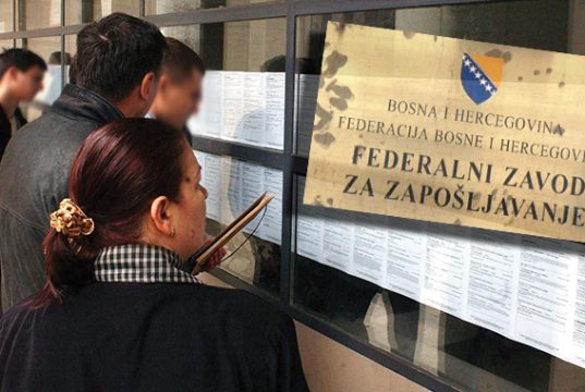 Nezaposlenost u BiH ponovo raste: Više od 316 hiljada osoba bez posla