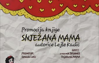 Promocija knjige „Snježana mama“ 6. novembra u Centru za kulturu Lukavac