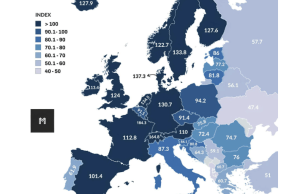 Prema mapi kupovne moći, BiH među najslabijima u Europi po standardu