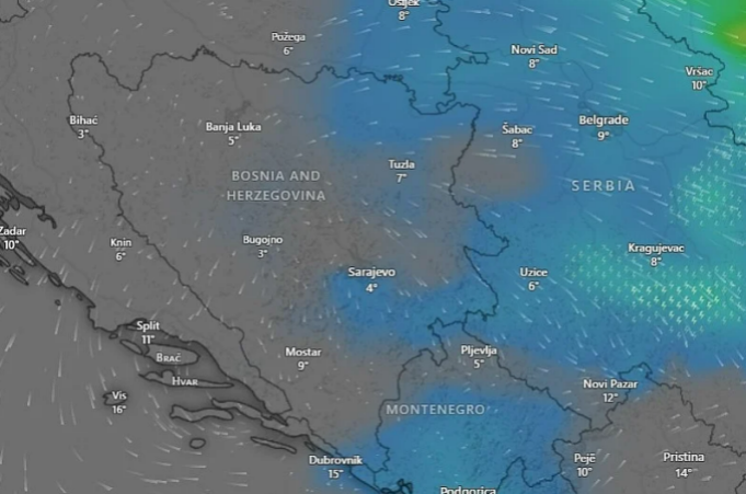 prognoza vremena