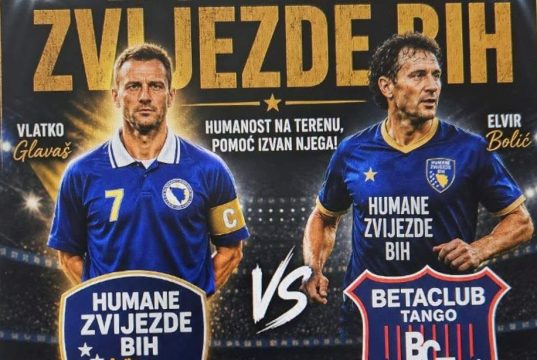 Spektakl u Puračiću: Legende bh. fudbala obilježavaju 30 godina “Humanih zvijezda BiH” i SK Betaclub-Tango