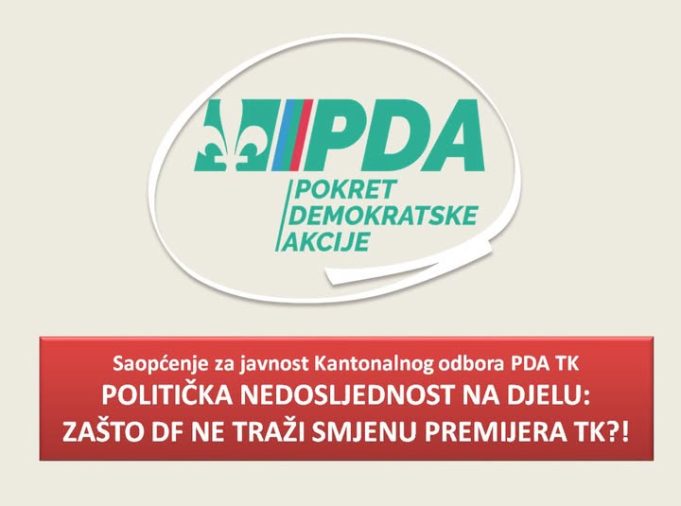 pda saopstenje