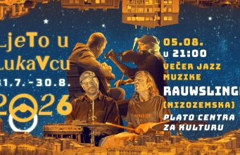 Večer jazza drugačijeg zvuka: Rauwslinger prvi put pred lukavačkom publikom