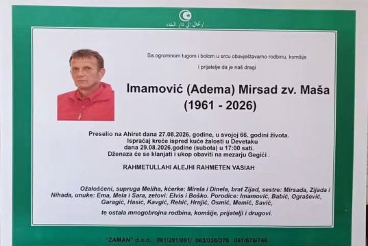 Napustio nas je Mirsad Imamović Maša veliki borac za radnička prava