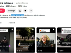 “Groka iz Lukavca” postao hit na TikToku: “Volim šetnje noću”