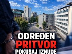 Određena mjera pritvora za Hidajeta Hankića (42) iz Lukavca zbog pokušaja iznude; Prijetio muškarcu i tražio 15.000 KM pa mu barskom stolicom razbijao automobile